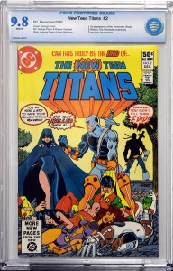 CBCS Teen Titans 2 9.8