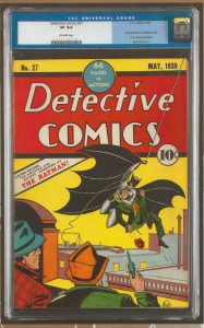 Detective Comics CGC 8.0 graded early in the company's history.